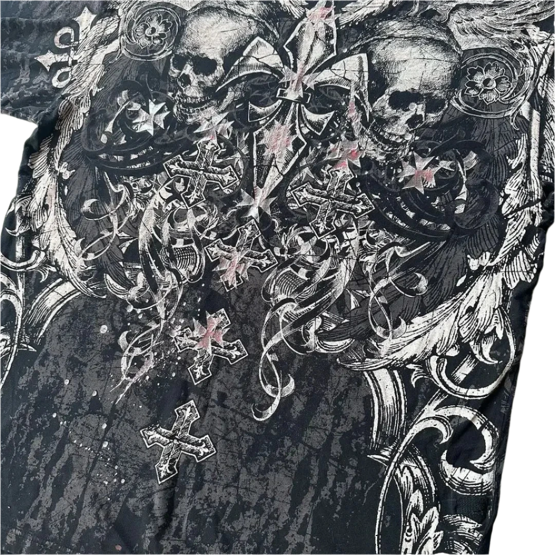Dark Skull Y2K Tee