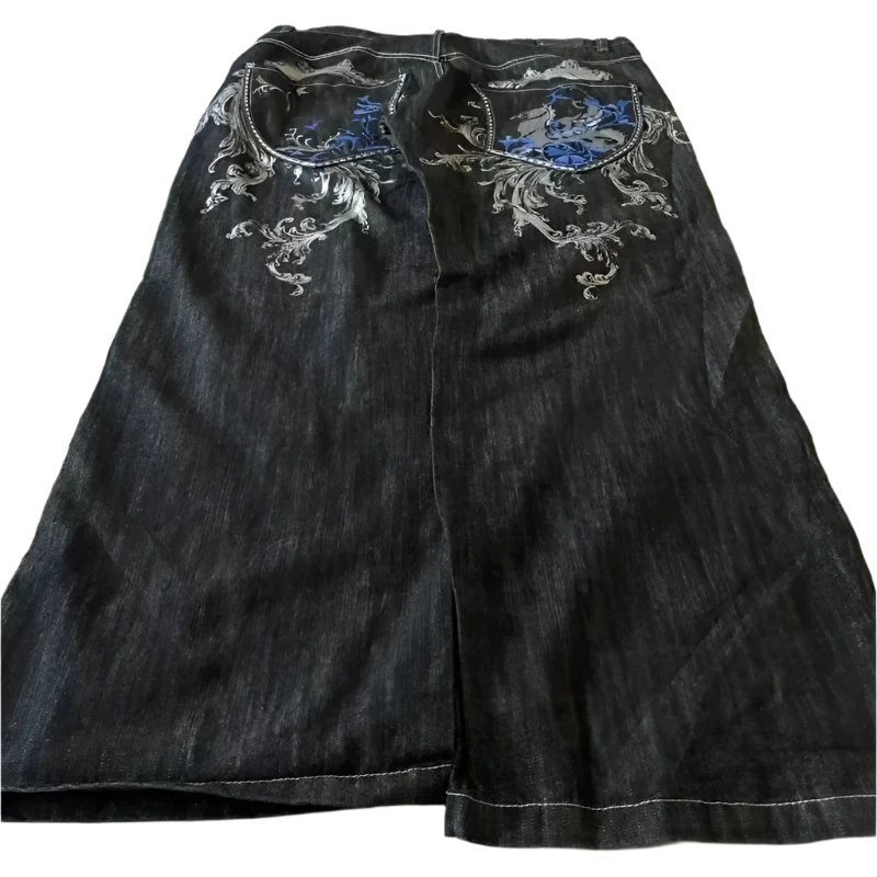 Y2K Big Pattern Jeans